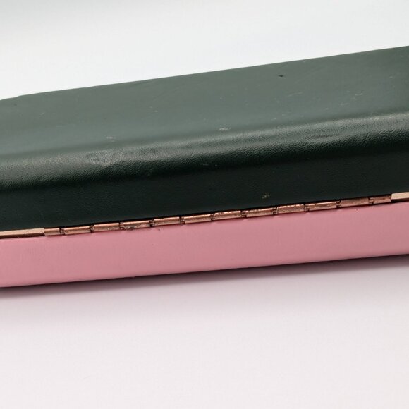 Kate Spade New York Pink and Green Eyeglass Clamshell Hard Case - Picture 11 of 12